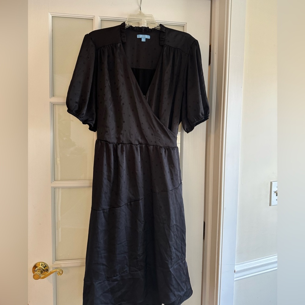 Draper James Black Midi Dress